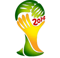 Logo of the Brazil 2014 World Cup