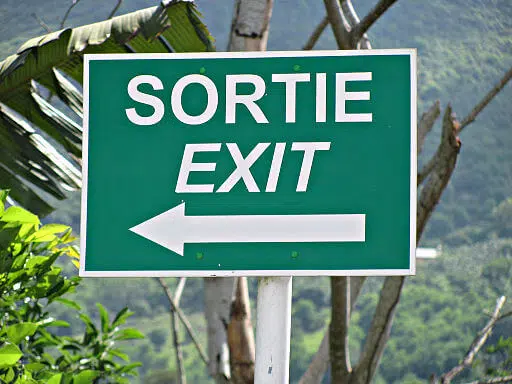 Exit sortie
