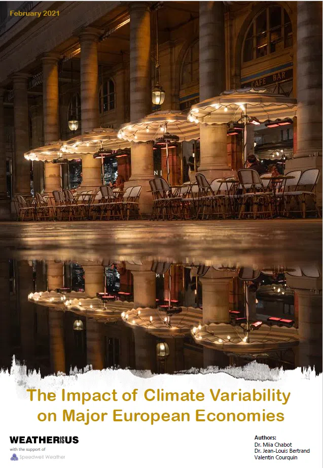 White paper "The Impact of Climate Variability on Major European Economies" by Dr Miia Chabot, Dr Jean-Louis Bertrand, Valentin Courquin