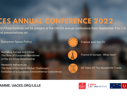 The EU*Asia Institute at the 52nd UACES Annual Conference in Lille