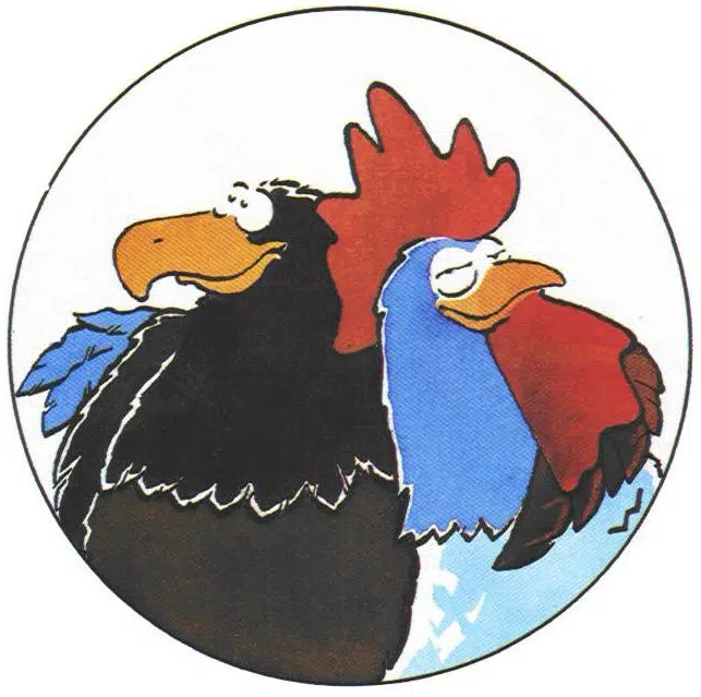 Illustration coq et aigle pour une série d'articles à l'occasion des 60 ans du Traité de l'Elysée