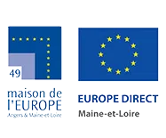 Logo Maison de l'Europe Angers & Maine & Loire - Centre Europe Direct Maine-et-Loire