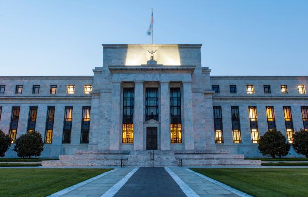 The Federal Reserve Building In Washington DC, USA