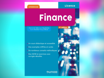 Ouvrage "Finance - 2e édition" (Dunod)
