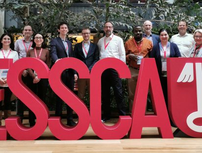 Participants of the workshop "European Multinationals" on 16 April at ESSCA Lyon : Paula Maria Tomé Dominguez, Thomas Hoerber, Stefano Valdemarin, Christoph Weber, Martin Kaspar, Kehinde Abolarin, Christopher Williams, Rosa M. Fernandez Martin, Maurice Wokke, Valérie Fossats-Vasselin