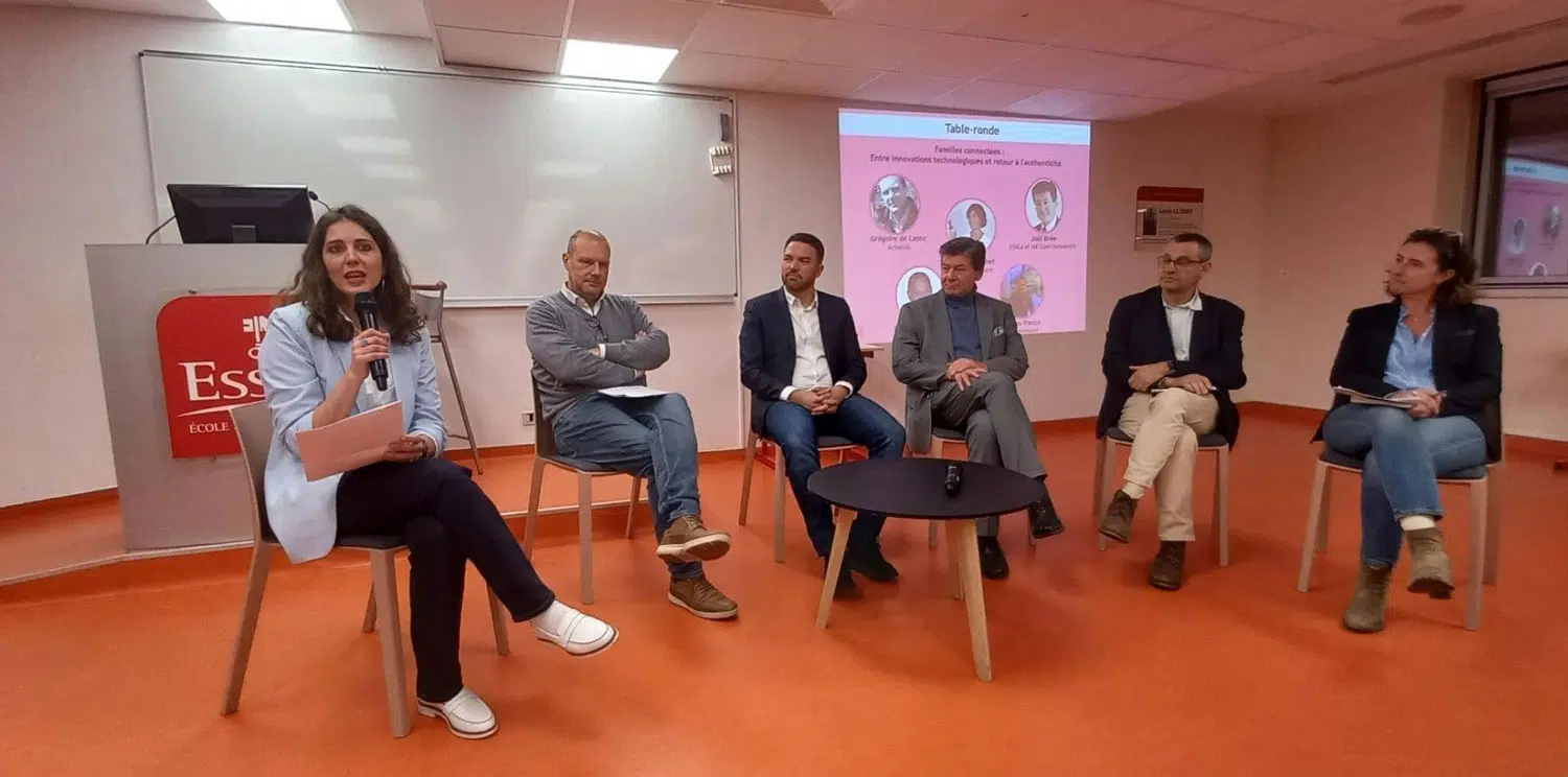 Table ronde à l'occasion du lancement de la chaire Prospective Consommation des Familles de l'ESSCA en janvier 2025